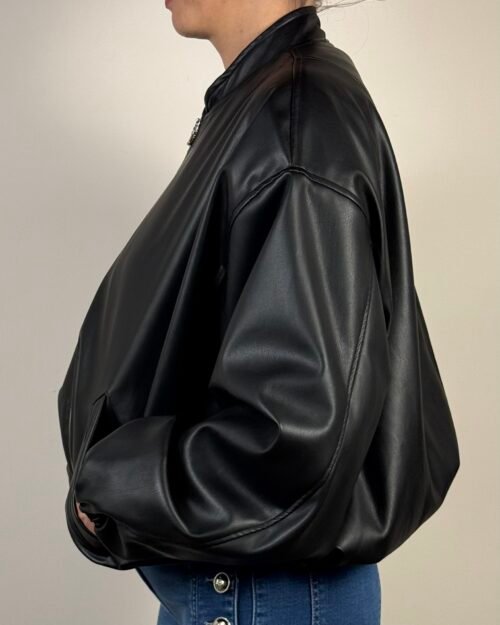 bomber giubbetto ecopelle haveone