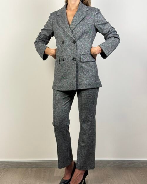 giacca sale e pepe max mara doppio petto