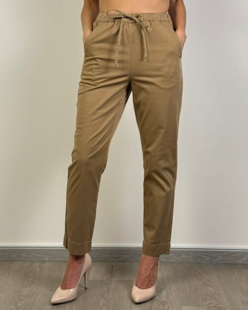 pantalone morbido max mara elastico vita dritto