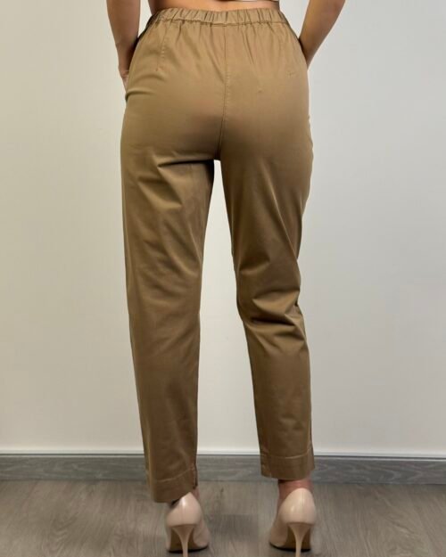 pantalone morbido max mara elastico vita dritto