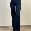 jeans cycle flaire cinque tasche denim zampamedia vita alta