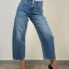 jeans cycle aida crop caviglia cinque tasche largo