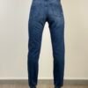 jeans cycle dritto sigaretta blu cinque tasche