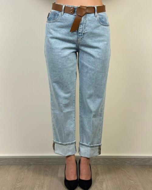 jeans dritto risvolto haveone