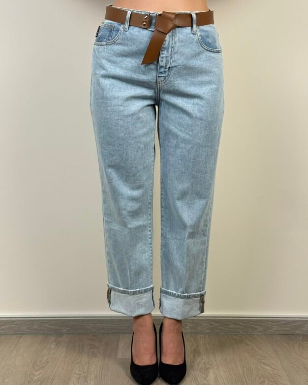 jeans dritto risvolto haveone