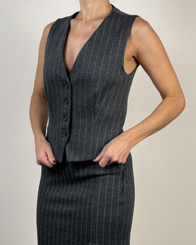 Gilet Grigio MEME ROAD