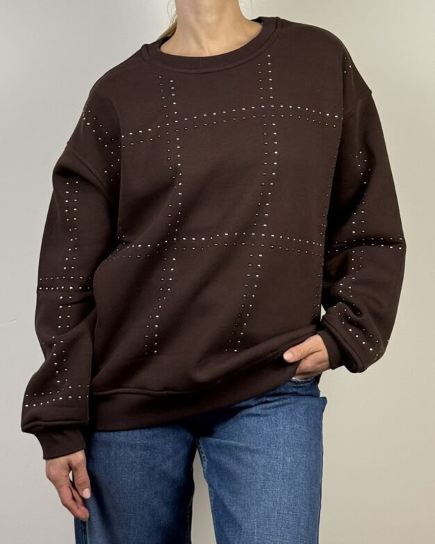 Felpa Borchie Felpata MEME ROAD