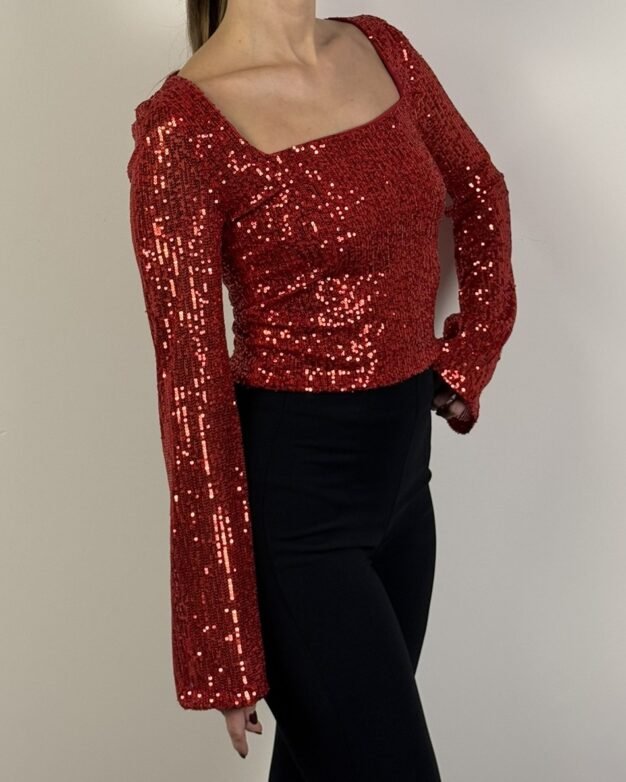 Top Manica Lunga KIKISIX